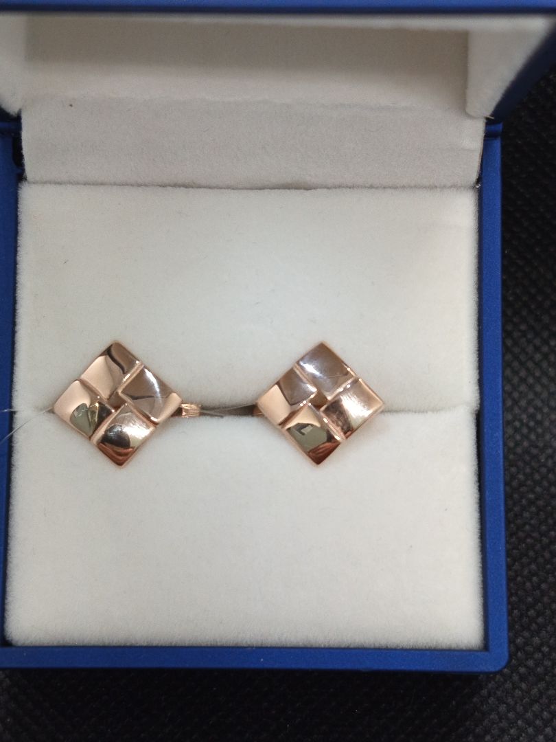 СЕРЬГИ БЕЗ КАМНЯ (Au 585)