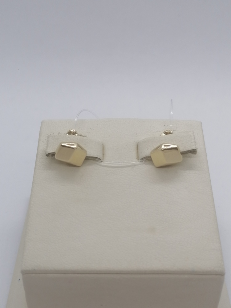 СЕРЬГИ ПУСЕТЫ без камня (Au 585)