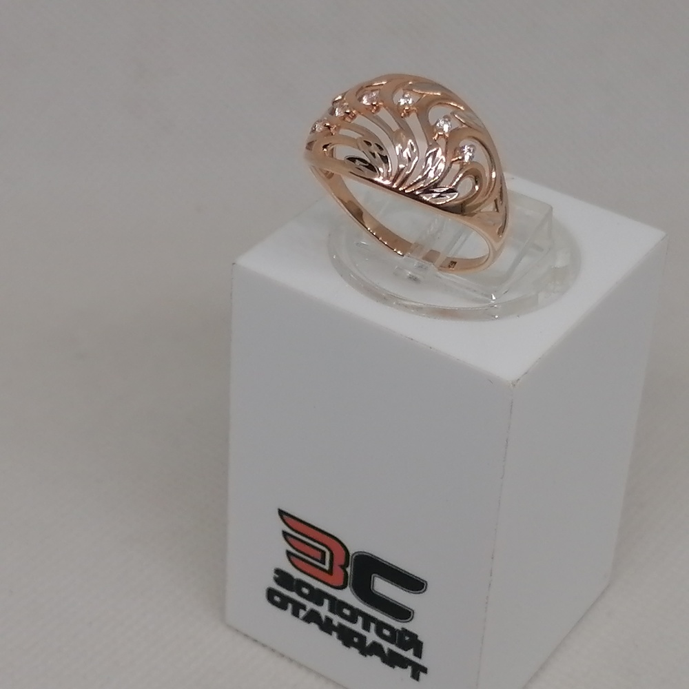 КОЛКМИ585 КОЛЬЦО С КАМНЯМИ (Au 585)