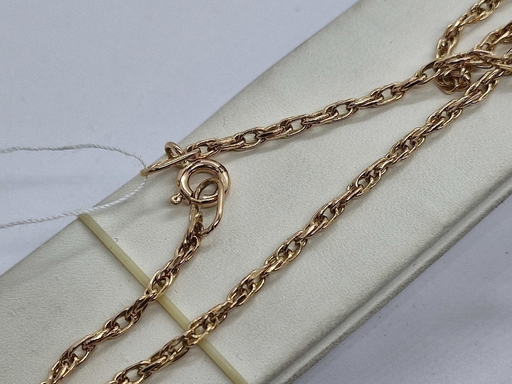 ЦЕПЬ ПОЛНОВЕСНАЯ Кордовое (Au 585)