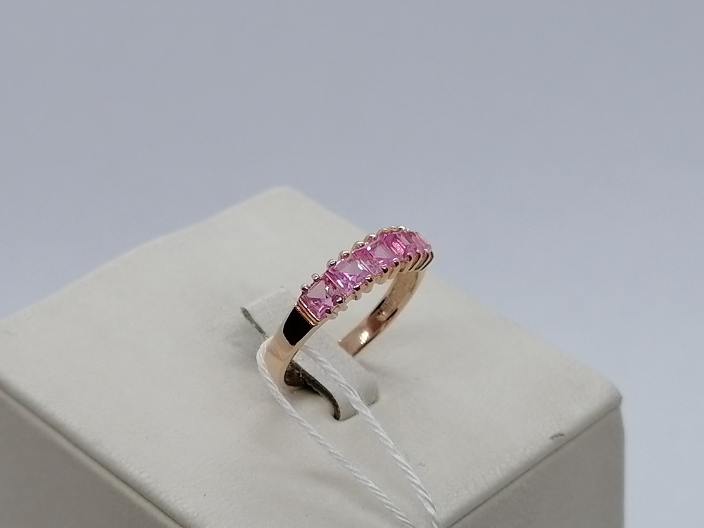 КОЛКМИ585 КОЛЬЦО С КАМНЯМИ (Au 585)