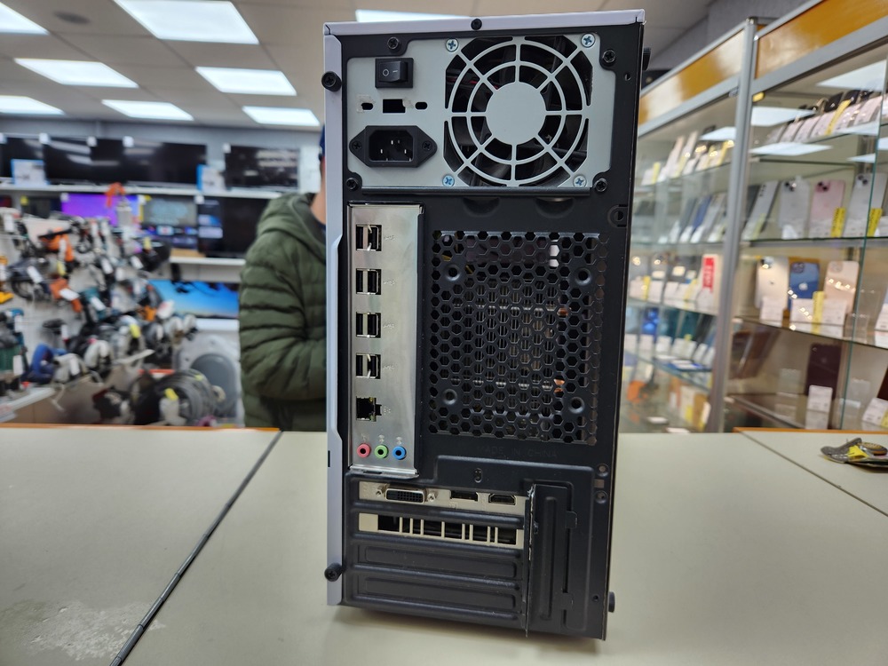 Системный блок Ginzzu 123; Xeon E5-2630 v2, GeForce GTX 1650, 16 Гб, 128 Гб, 500 Гб