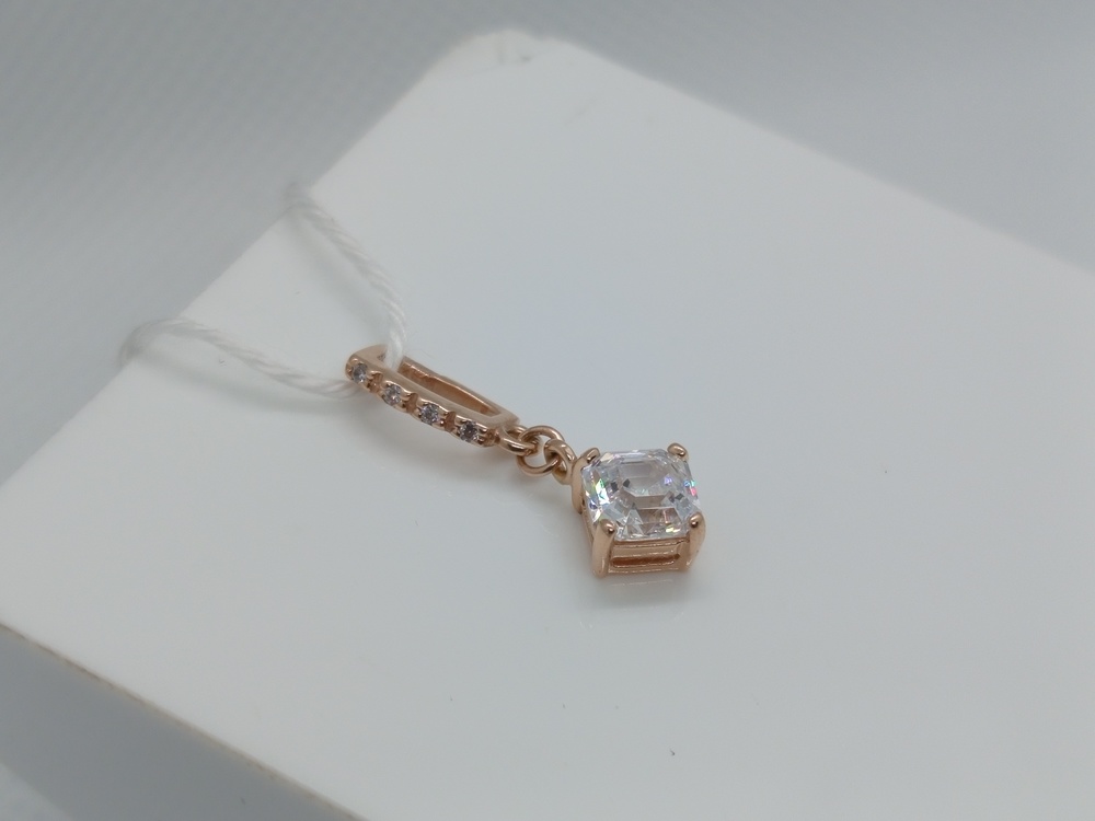 ПОДКМИ585 ПОДВЕСКА С КАМНЯМИ (Au 585)