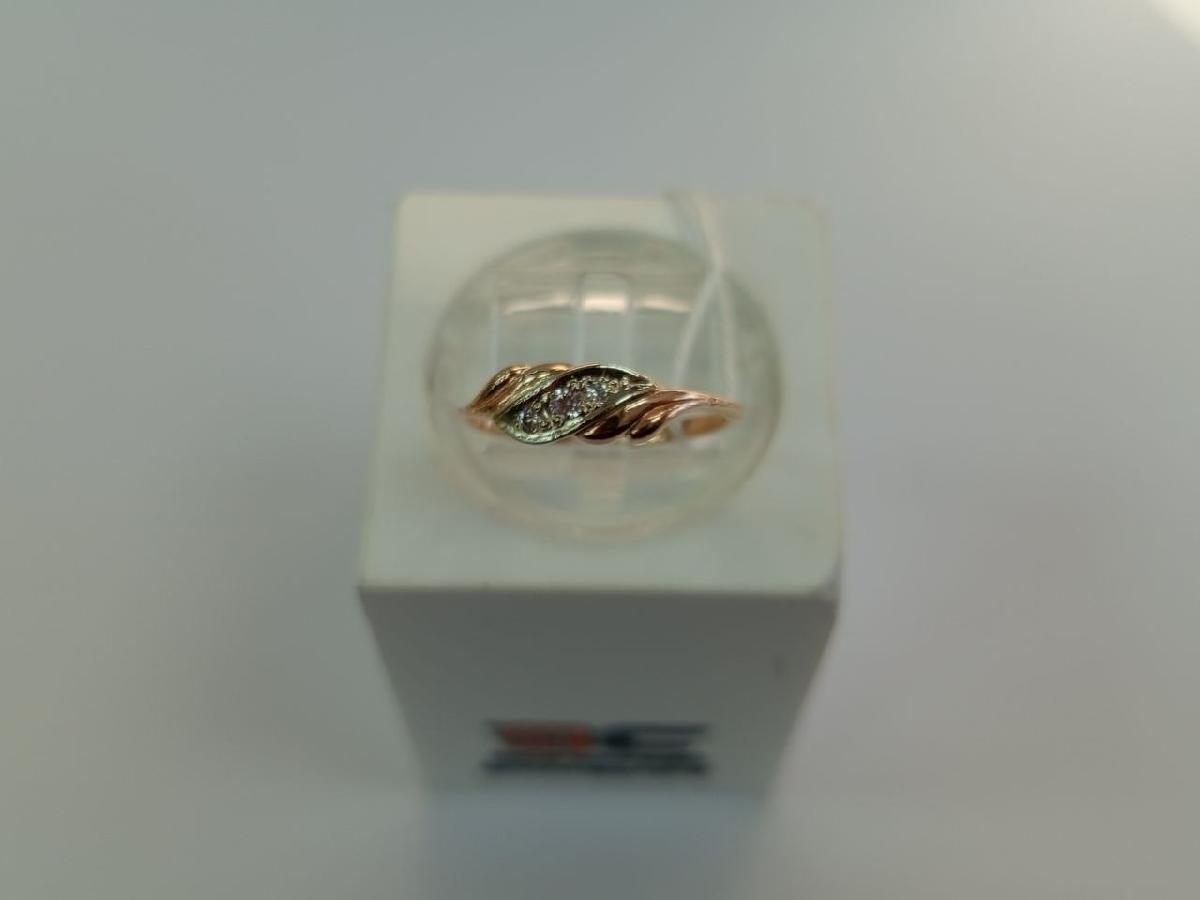КОЛКМИ585 КОЛЬЦО С КАМНЯМИ (Au 585)