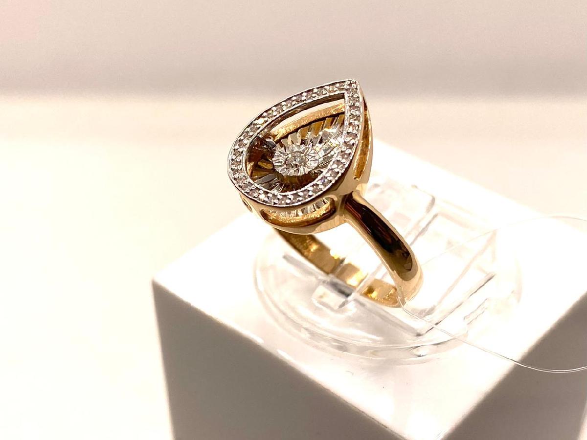 01-11-5497-31-00 КОЛЬЦО БРИЛЛИАНТ (Au 585)