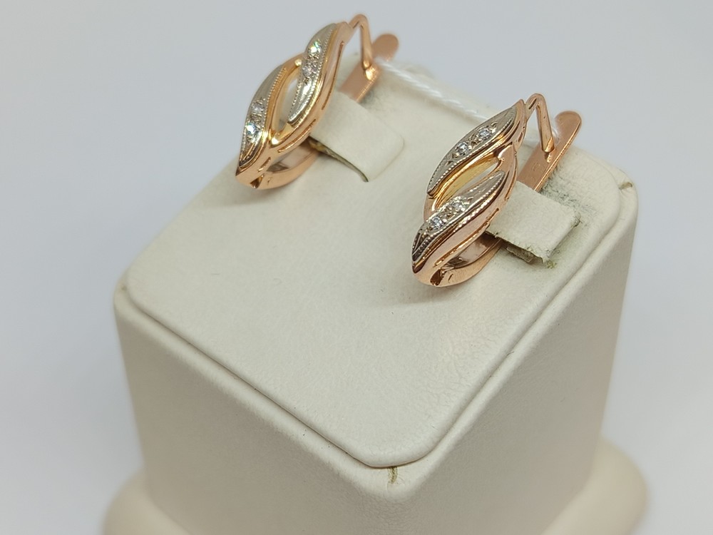 СЕРЬГИ БРИЛЛИАНТ (Au 585)