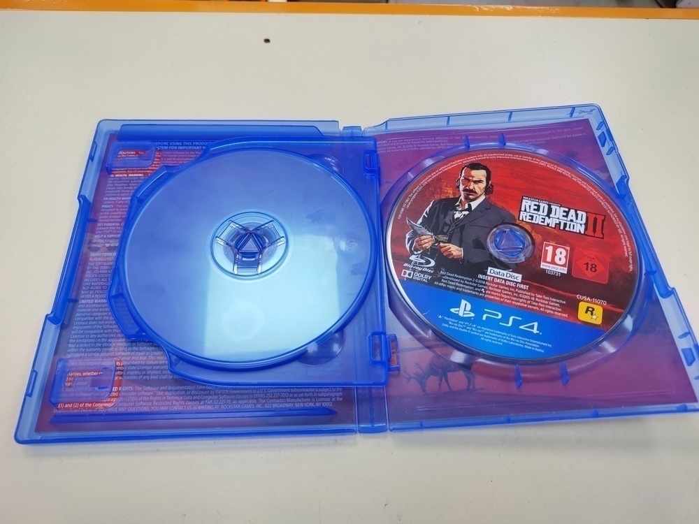 Игра Playstation 4 Red Dead Redemtion 2