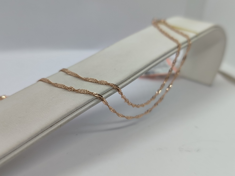 ЦЛСИ585 ЦЕПЬ ПОЛНОВЕСНАЯ Сингапур (Au 585)