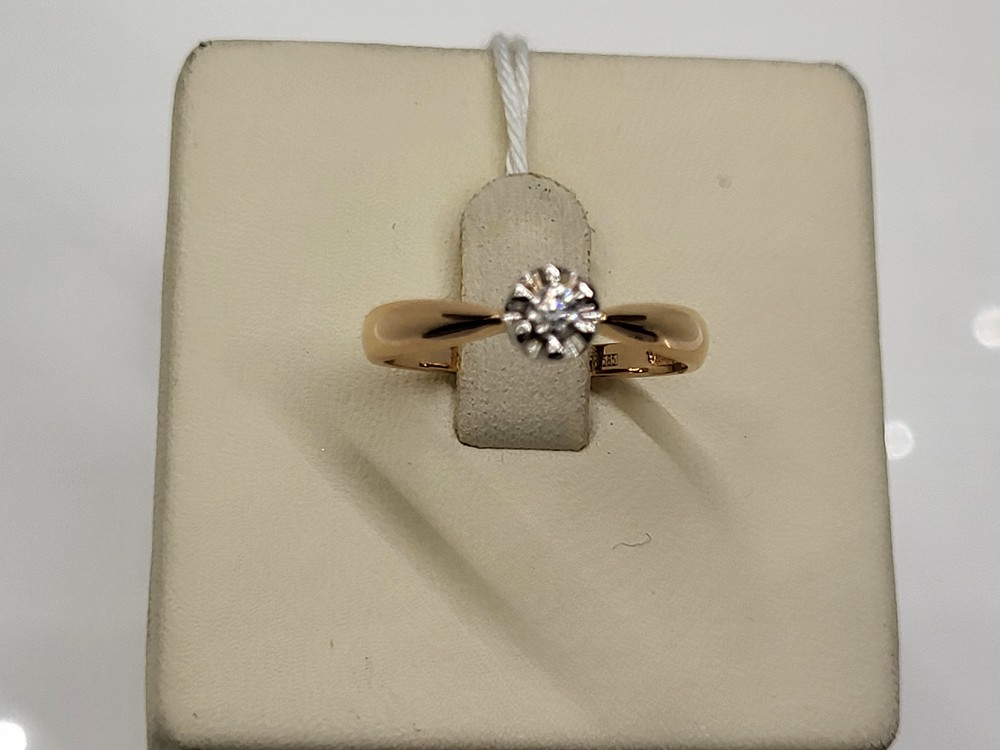 КОЛЬЦО БРИЛЛИАНТ Au 585 КОЛЬЦО БРИЛЛИАНТ Au 585