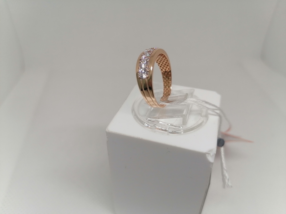 КОЛКМИ585 КОЛЬЦО С КАМНЯМИ (Au 585)