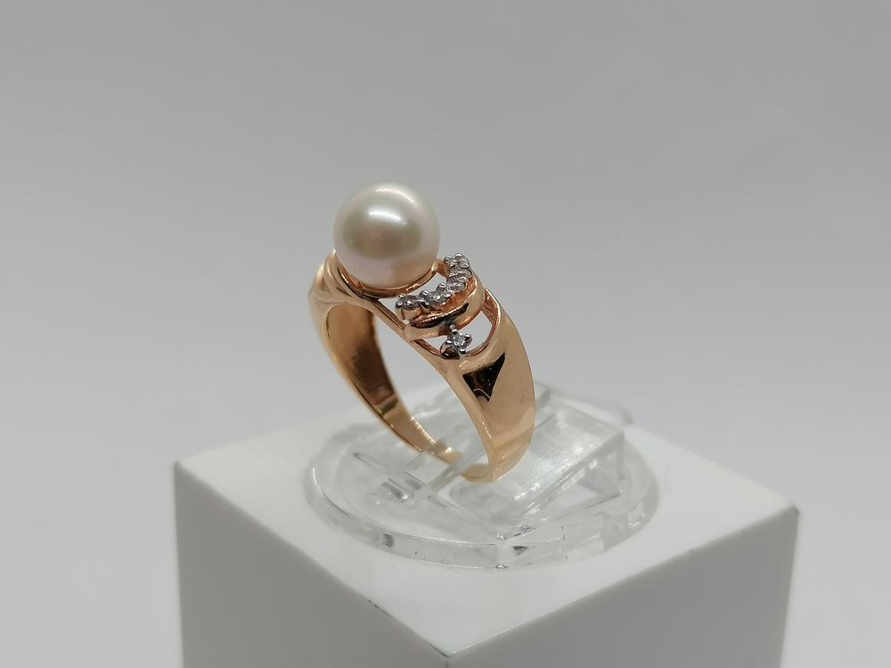 КОЛКМИ585 КОЛЬЦО С КАМНЯМИ (Au 585)