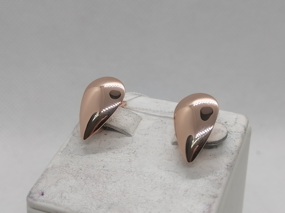 СЕРЬГИ БЕЗ КАМНЯ (Au 585) СЕРЬГИ БЕЗ КАМНЯ (Au 585)