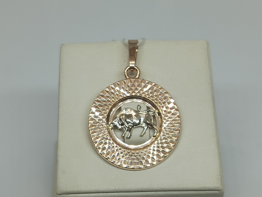 ПОДВЕСКА ЗНАК ЗОДИАКА без камня (Au 585)
