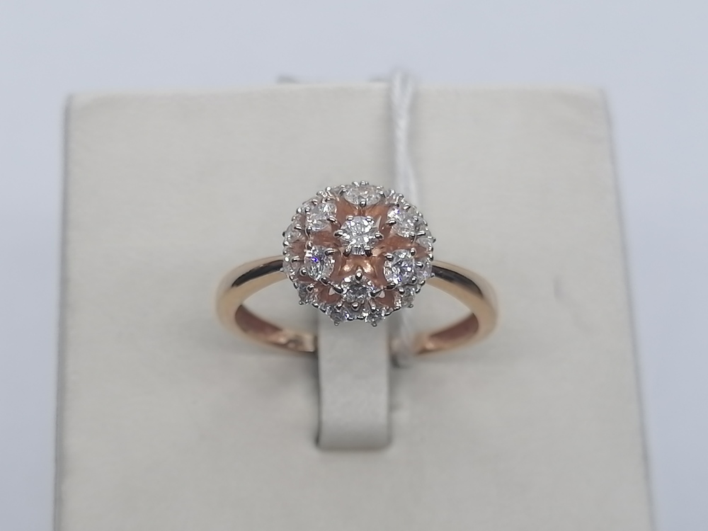 КОЛЬЦО БРИЛЛИАНТ Au 585