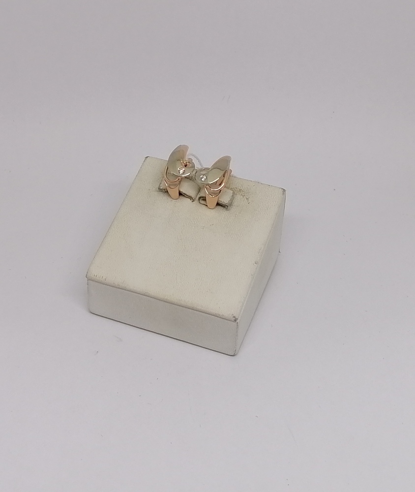 СЕРЬГИ С КАМНЕМ (Au 585)