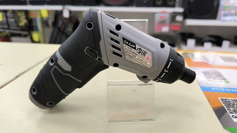 Отвертка электрическая Интерскол ОА-3.6Ф