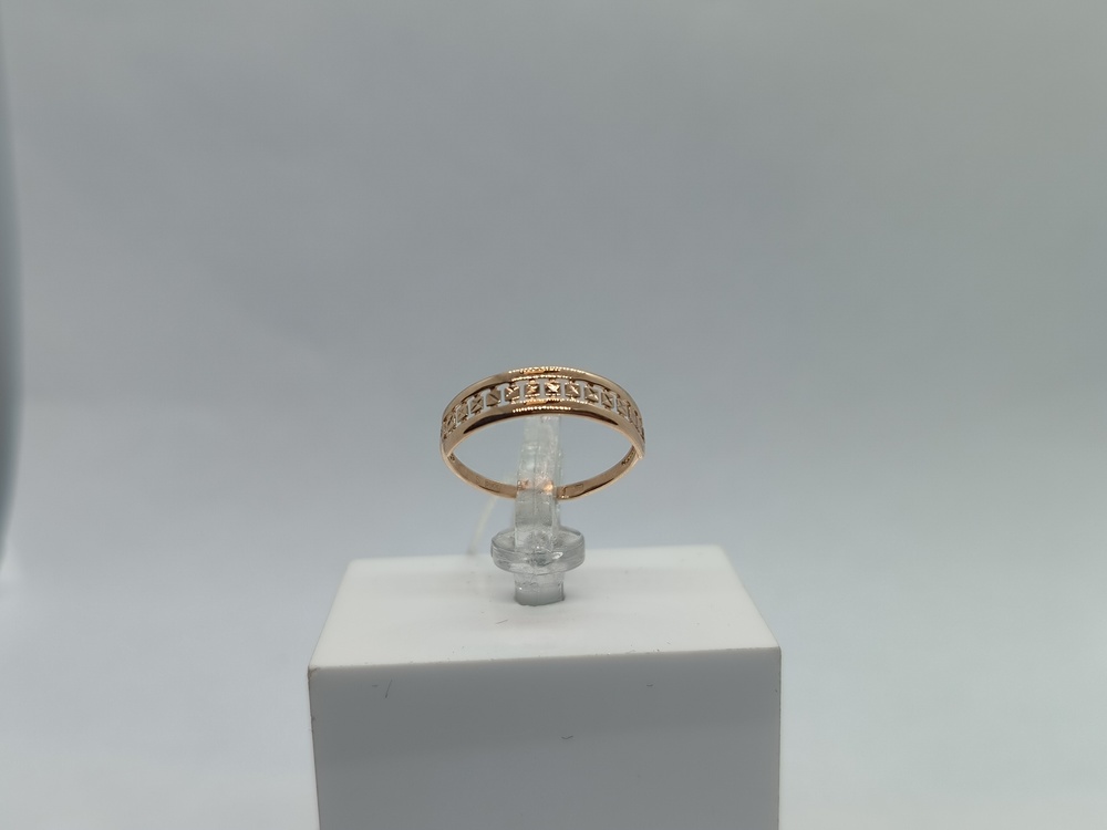 КОЛЬЦО БЕЗ КАМНЯ (Au 585)