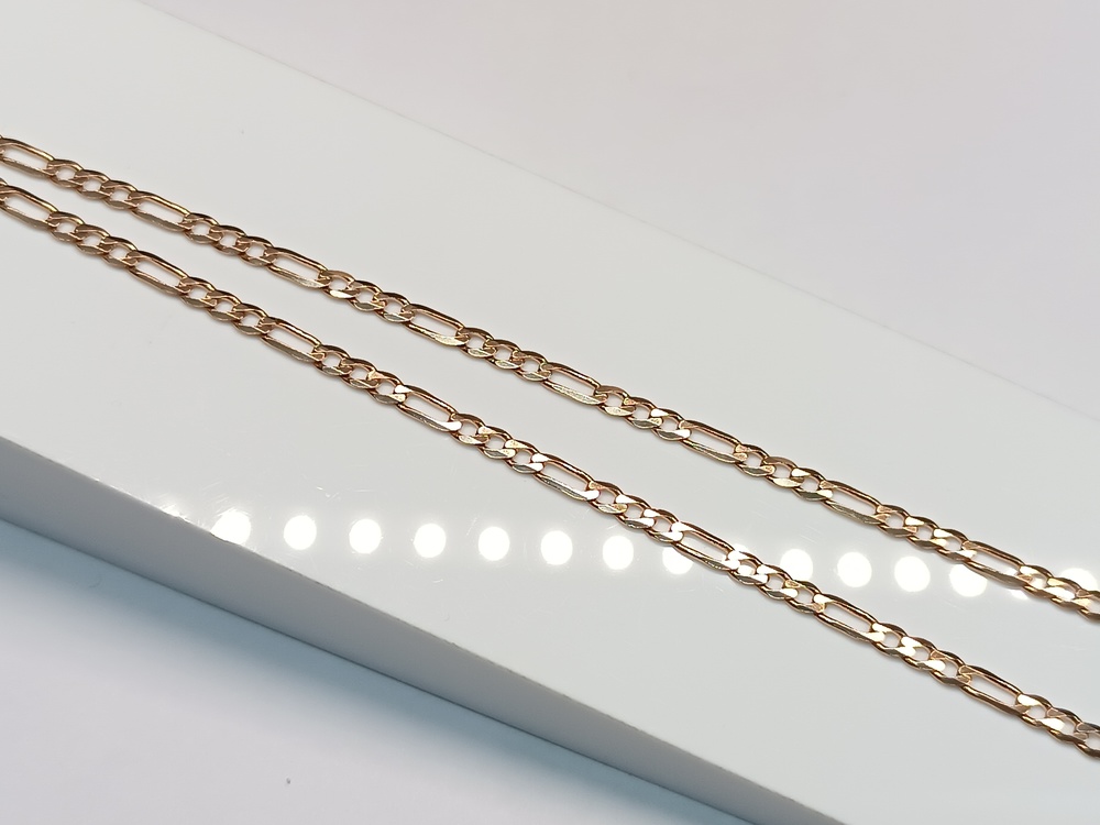ЦЛФК585 ЦЕПЬ ПОЛНОВЕСНАЯ Фигаро(картье) (Au 585)