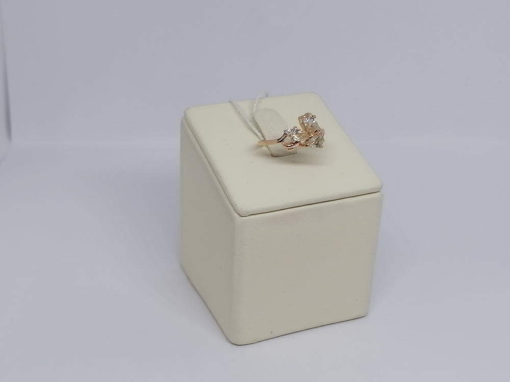 КОЛКМИ585 КОЛЬЦО С КАМНЯМИ (Au 585)