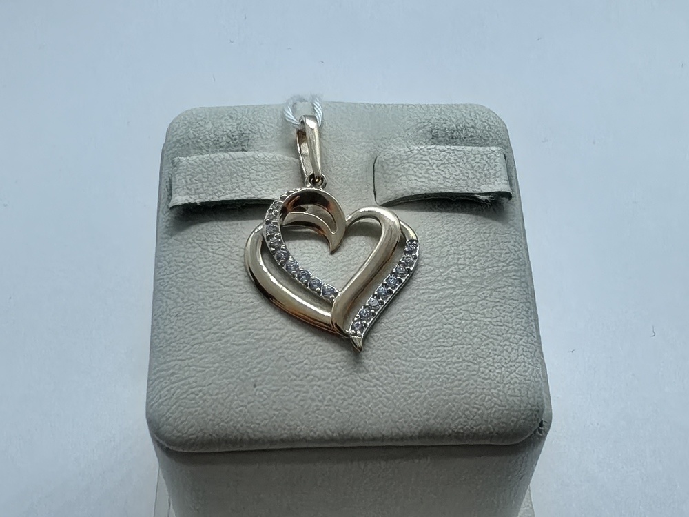 ПОДКМИ585 ПОДВЕСКА С КАМНЯМИ (Au 585)