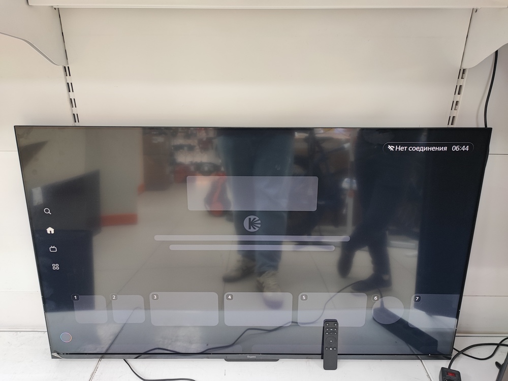 QLED Телевизор Яндекс ТВ Станция Бейсик 55
