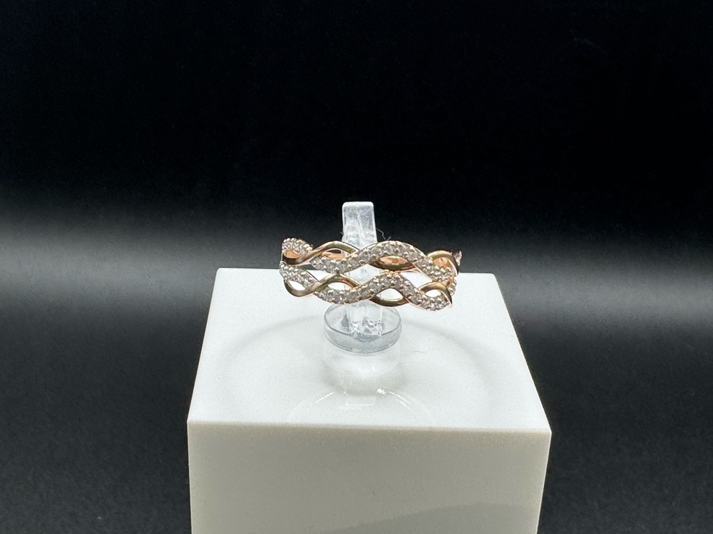 КОЛКМИ585 КОЛЬЦО С КАМНЯМИ (Au 585)