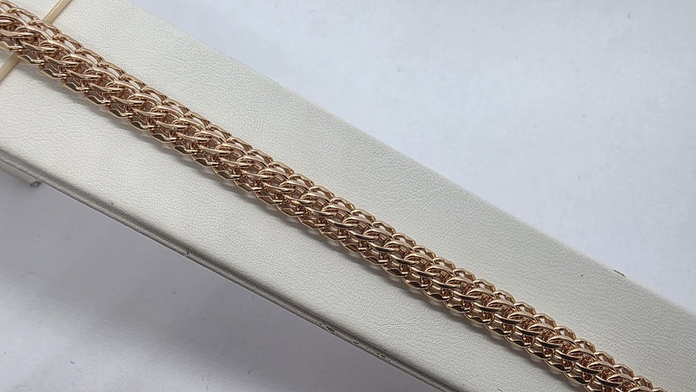 БРАСЛЕТ ПОЛНОВЕСНЫЙ Итальянка Au 585