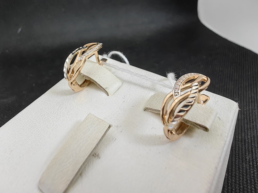 СЕРЬГИ БРИЛЛИАНТ (Au 585)