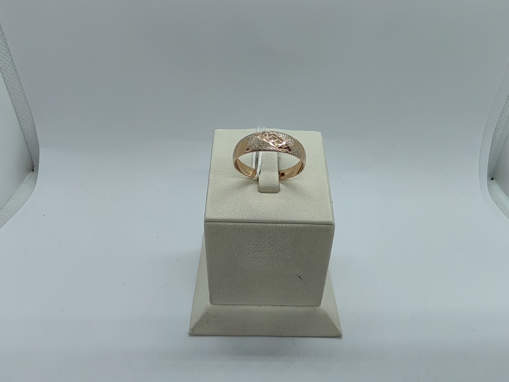 КОЛБКМ585 КОЛЬЦО БЕЗ КАМНЯ (Au 585)