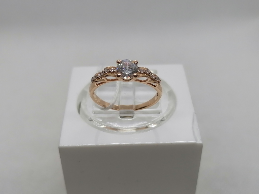 КОЛКМИ585 КОЛЬЦО С КАМНЯМИ (Au 585)