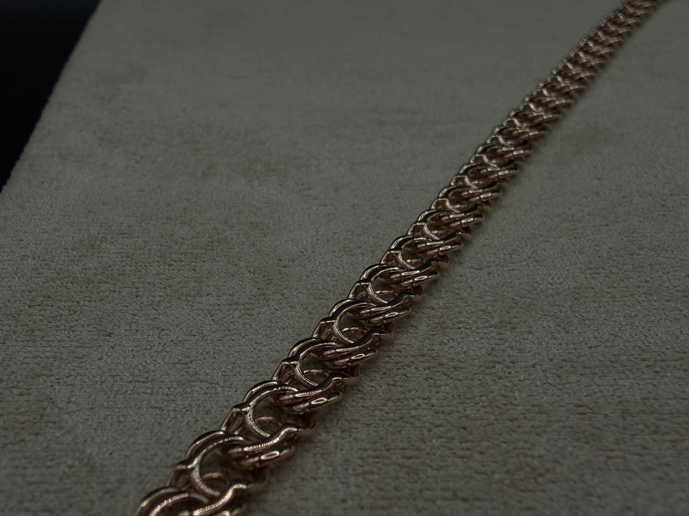 БРАСЛЕТ ПОЛНОВЕСНЫЙ Бисмарк (Au 585)