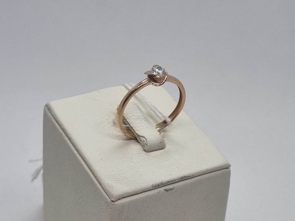 КОЛЬЦО С КАМНЕМ (Au 585)