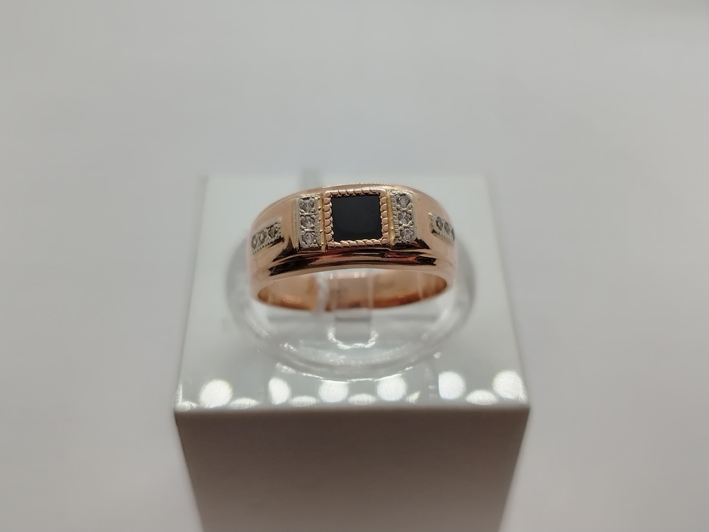 ПЕЧКМИ585 ПЕЧАТКА С КАМНЯМИ (Au 585)