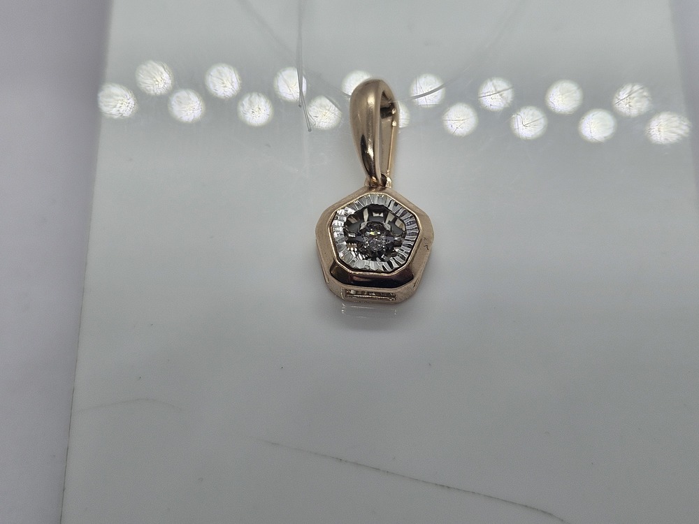 ПОДВЕСКА БРИЛЛИАНТ (Au 585)