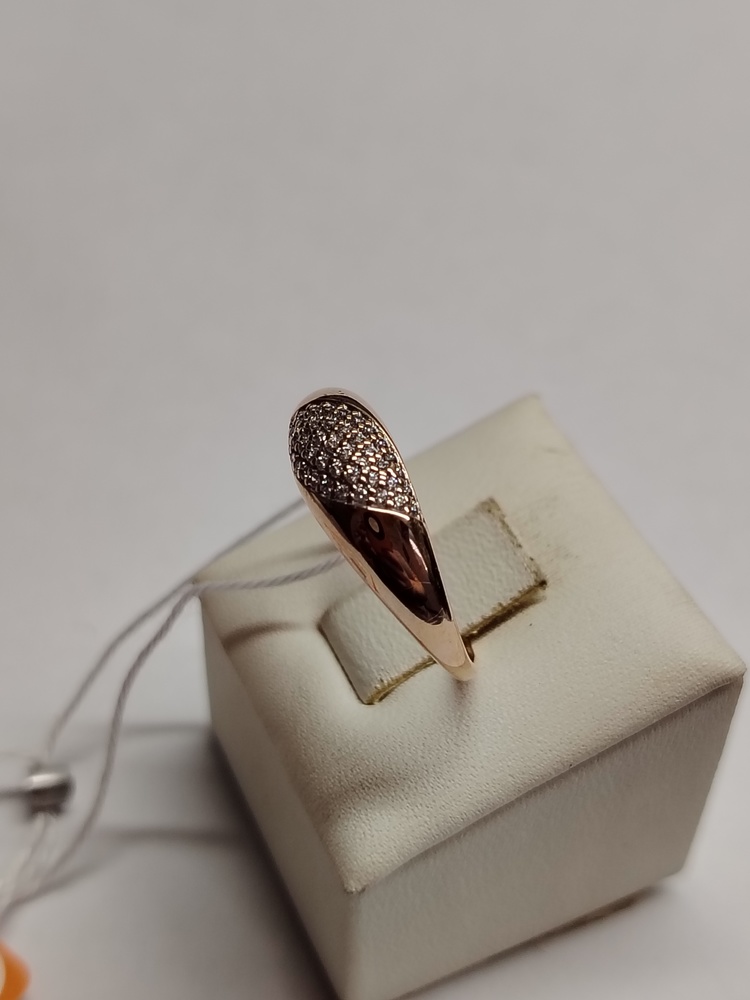 КОЛКМИ585 КОЛЬЦО С КАМНЯМИ (Au 585)