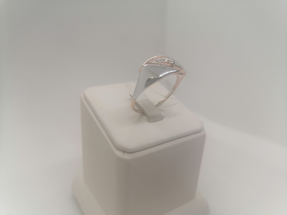 КОЛЬЦО С КАМНЕМ (Au 585)