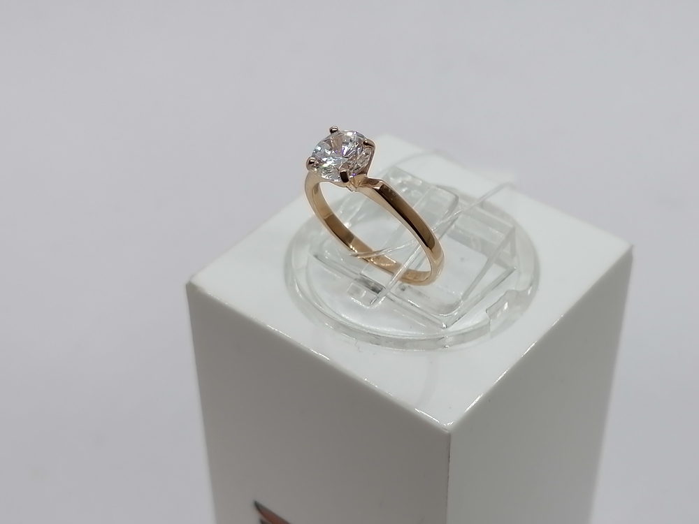 КОЛЬЦО С КАМНЕМ (Au 585)