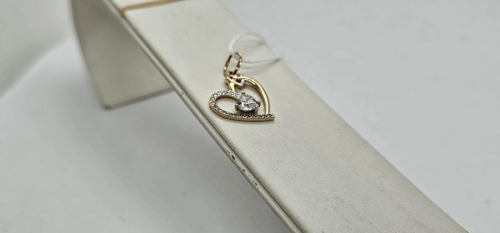 ПОДКМИ585 ПОДВЕСКА С КАМНЯМИ (Au 585)