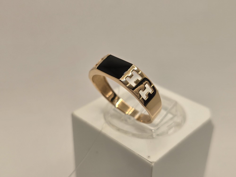 КОЛЬЦО ПЕЧАТКА с камнем (Au 585)