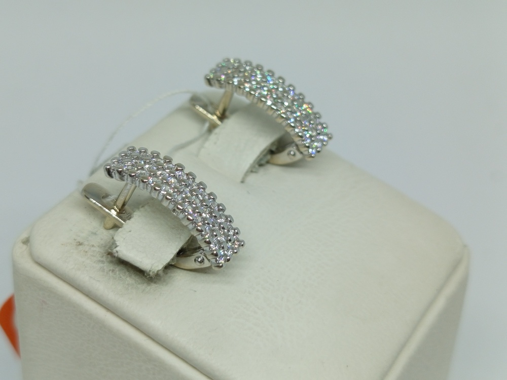 СЕРЬГИ С КАМНЯМИ (Au 585)