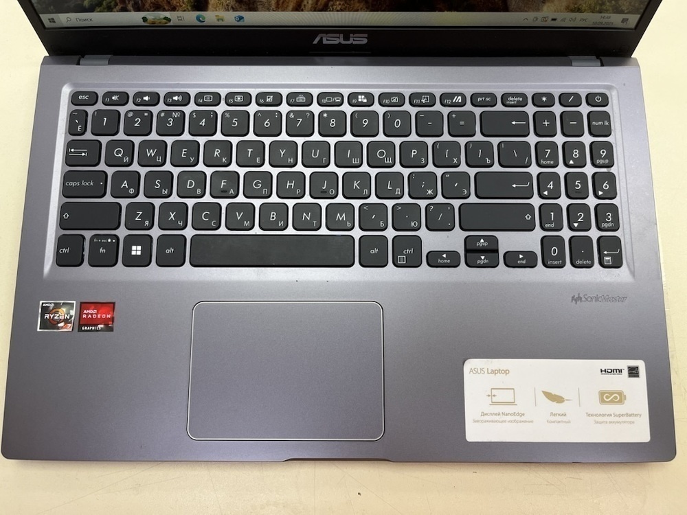 Ноутбук ASUS; Ryzen 7 3700U, AMD Radeon (TM) Graphics, 16 Гб, 512 GB, Нет