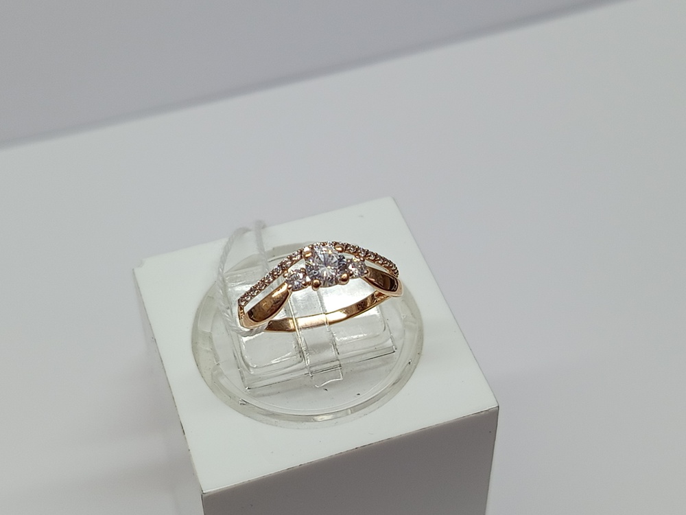 КОЛКМИ585 КОЛЬЦО С КАМНЯМИ (Au 585)