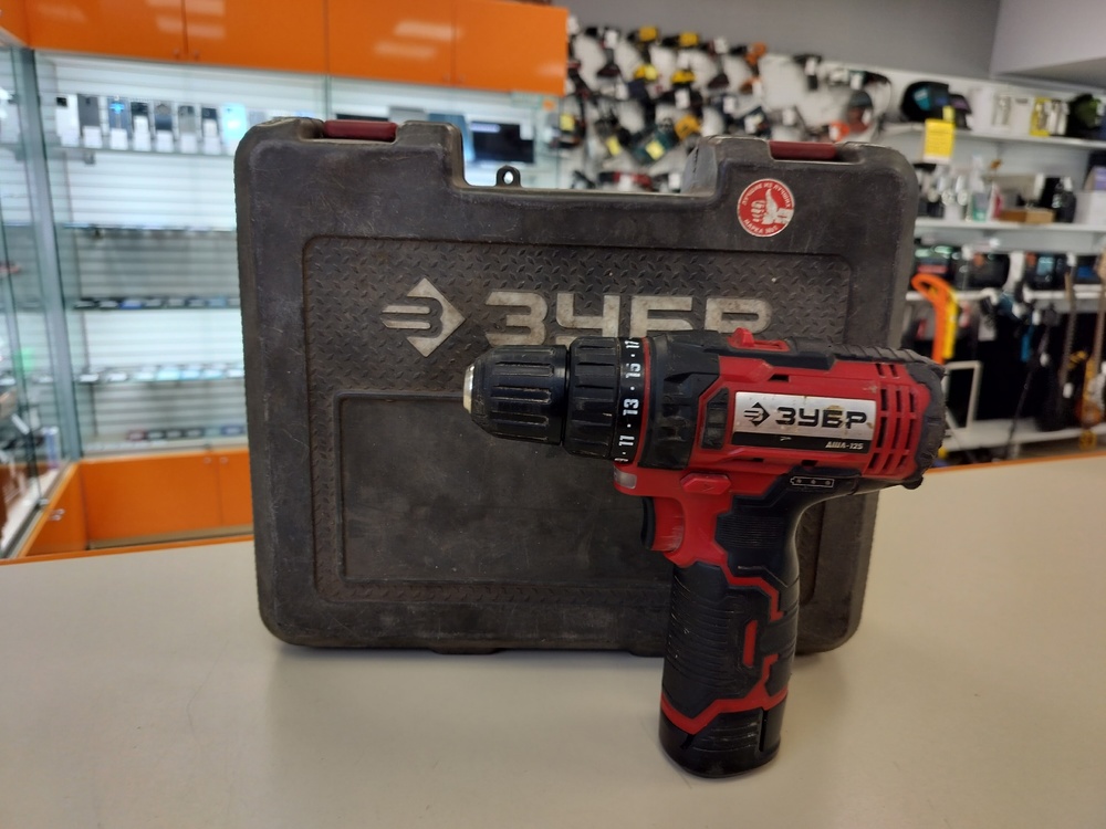 Шуруповерт Зубр ДШЛ-125-22