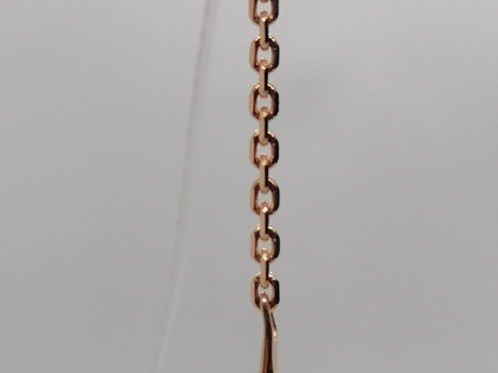 728527 СЕРЬГИ ПРОДЕВКИ с камнем (Au 585)