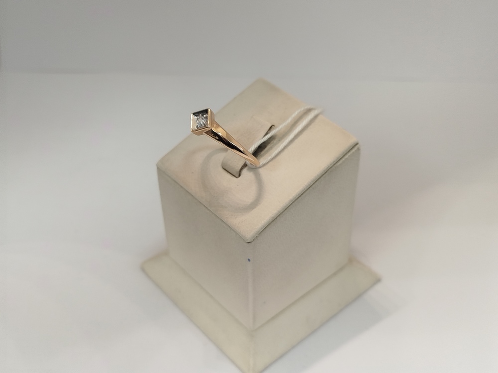 КОЛЬЦО С КАМНЕМ (Au 585)