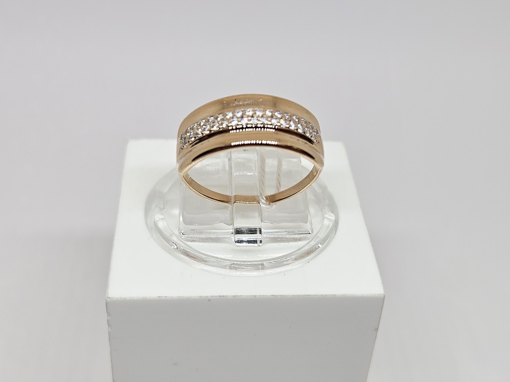 КОЛКМИ585 КОЛЬЦО С КАМНЯМИ (Au 585)