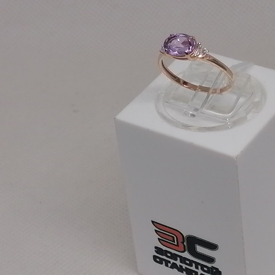 КОЛКМИ585 КОЛЬЦО С КАМНЯМИ (Au 585)