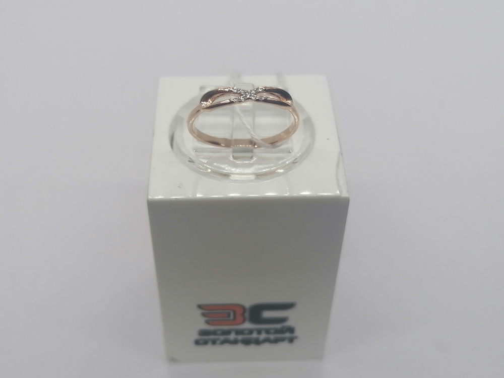 КОЛКМИ585 КОЛЬЦО С КАМНЯМИ (Au 585)