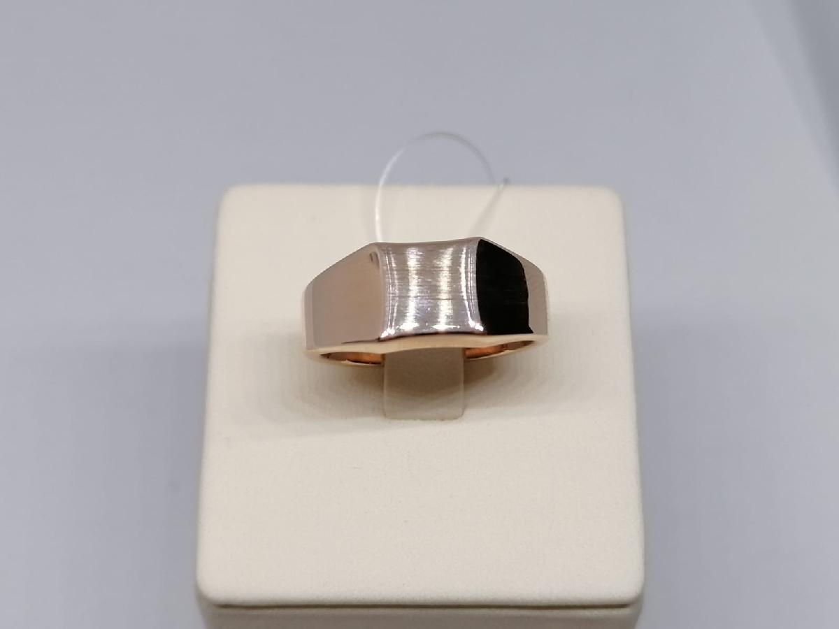 01-0064 КОЛЬЦО ПЕЧАТКА без камня (Au 585)