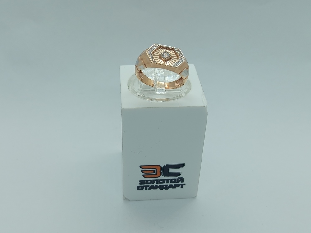 ПЕЧКМИ585 ПЕЧАТКА С КАМНЯМИ (Au 585)